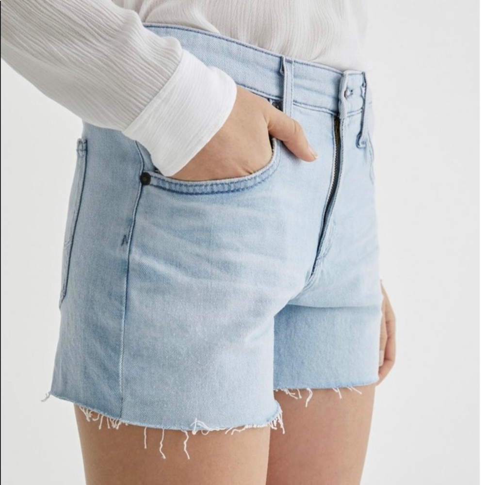 Ag light denim shorts, super soft and comfortable